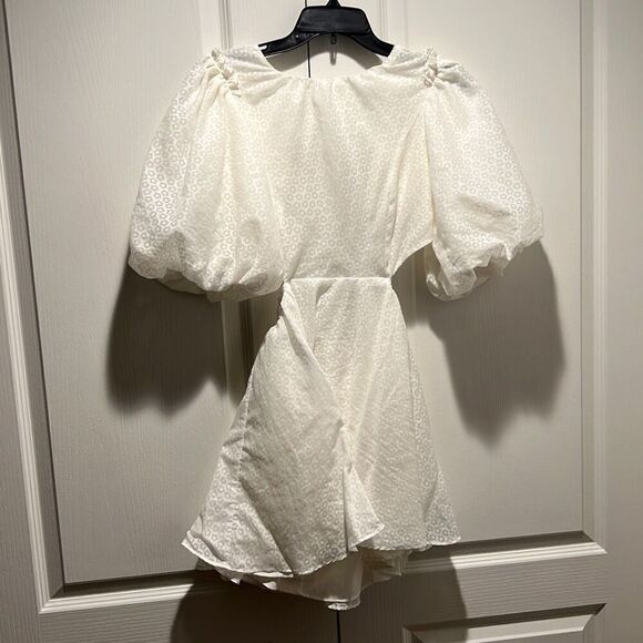 Princess Polly MARANO MINI DRESS WHITE size 8 - Picture 4 of 6